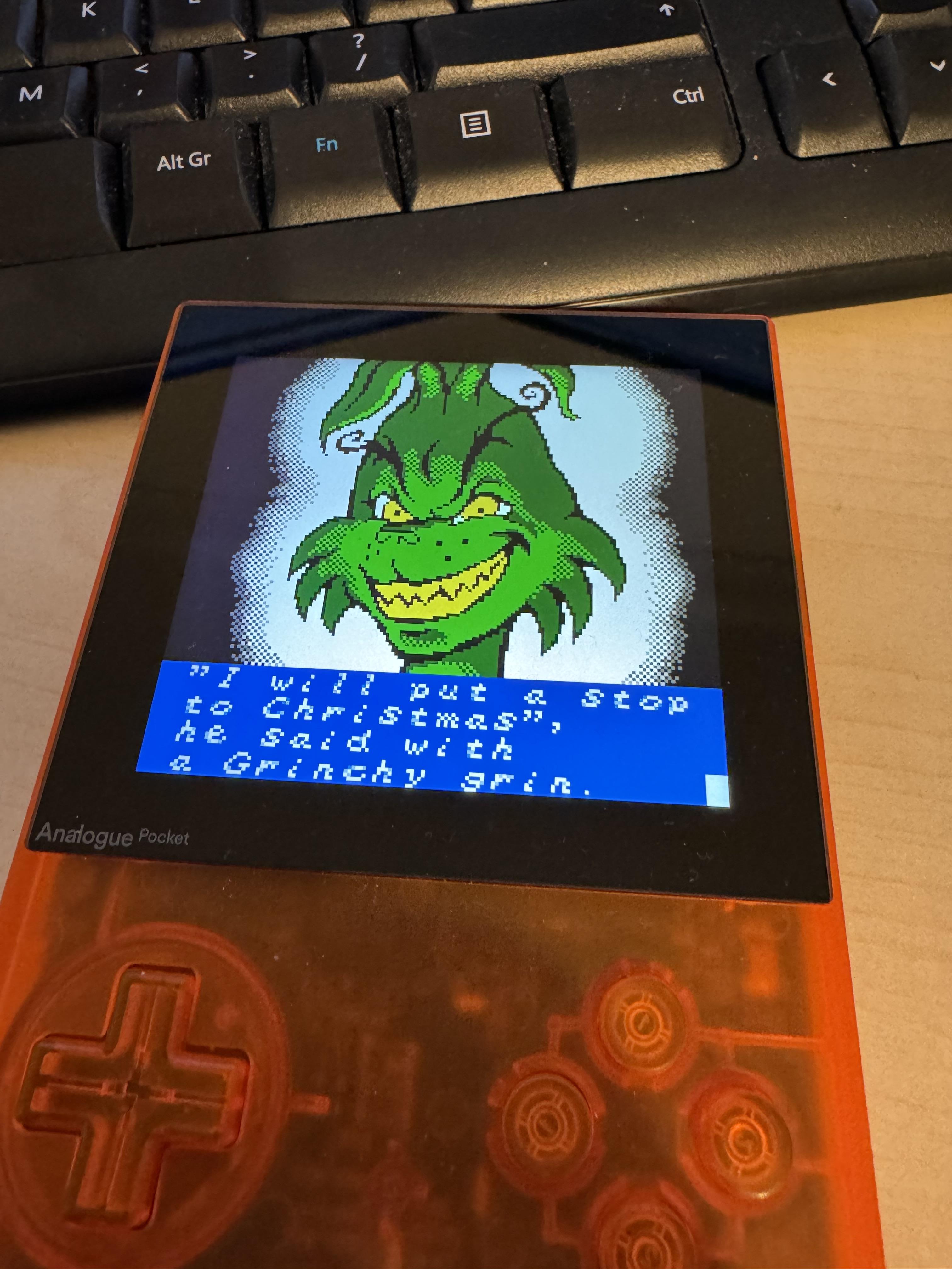 Retro Game Club December 17th January 1st Let's Play THE GRINCH